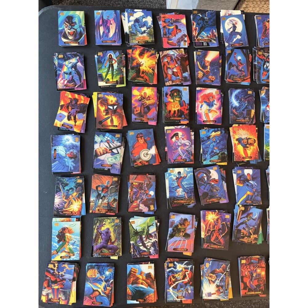 1994 Marvel Masterpieces - Complete 140 Card Base Set - Picture 6 of 9